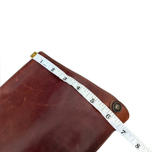 Frye Button Brown Leather Zip Riding 6M 3475894 - Picture 13 of 17